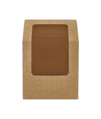 Упаковка для роллов DoEco ROLL Крафт 90×50×130 мм Упаковка для роллов DoEco ROLL Крафт 90×50×130 мм