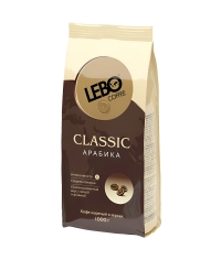 Кофе в зернах LEBO Classic Арабика 1000 г