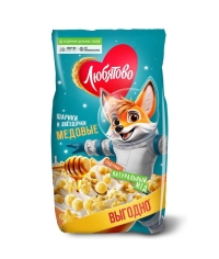 Любятово Медовые шарики и звёздочки 200 г