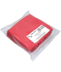 Салфетка из микрофибры Оптимум 30×30 см Красная 5 шт.