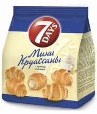 Круассаны мини 7Days Ваниль 105 г