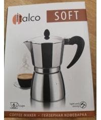 Кофеварка гейзерная ITALCO SOFT на 6 пор. Кофеварка гейзерная ITALCO SOFT на 6 пор.