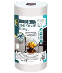 Полотенца из нетканого материала в рулоне FreshLand 150 шт.