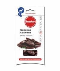 Сушеная оленина Snacker 20г /20 шт