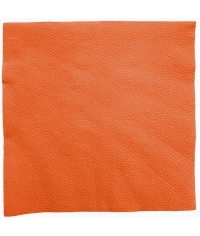 Салфетки бумажные Оранжевые 24×24 см 400 шт.