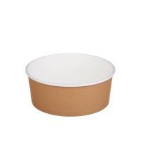 Контейнер бумажный Round Bowl 750 мл d=150 Крафт