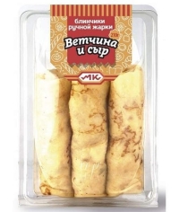 Блинчики "Маэстро Класс" с ветчиной и сыром 210 г