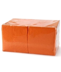Салфетки бумажные Wiloo Оранжевые 24×24 см 400 шт.
