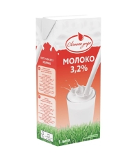 Молоко Летнее Утро 3,2% тетрапак 990 мл Молоко Летнее Утро 3,2% тетрапак 990 мл