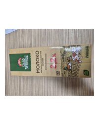 Молоко Село Зелёное 3,2% тетрапак 950 мл