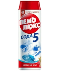 Чистящее средство Пемолюкс Сода 5 Морской бриз порошок 480 г