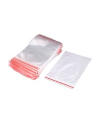 Пакет Zip Lock с красной полосой 15×22 см