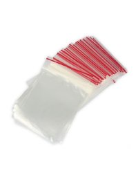 Пакет Zip Lock с красной полосой 4×6 см