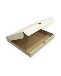 Коробка для пиццы Белый-Крафт 250×250×40 мм