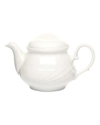 Чайник заварочный Аркадия с крышкой фарфоровый 400 мл Белый