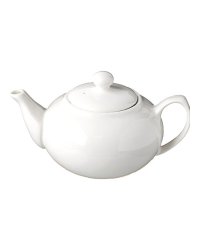 Чайник заварочный фарфоровый 450 мл Белый