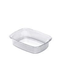 Контейнер PP прямоугольный 125 мл Прозрачный 108×82×26 мм