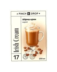 Сироп Pinch&Drop Айриш Крим в стеклянной бутылке 250 мл