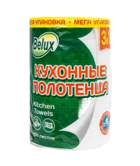 Полотенца бумажные 2-слойные 3 в 1 Belux 1 рулон
