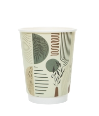 Стакан бумажный 2-слойный ProstoKap Арабика d=90 350 мл