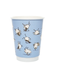 Стакан бумажный 2-слойный ProstoKap Кофе-брейк d=90 350 мл