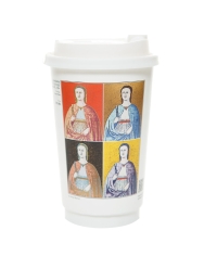 Стакан бумажный 2-слойный ProstoKap Глянцевый ART d=90 450 мл