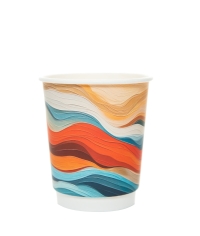 Стакан бумажный 2-слойный Breeze soft-touch d=80 250 мл