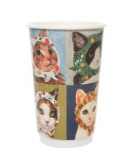 Стакан бумажный 2-слойный CATS d=90 450 мл