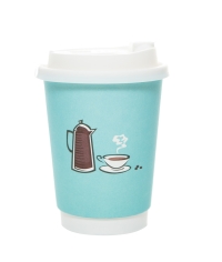 Стакан бумажный 2-слойный KEEP CALM d=90 350 мл