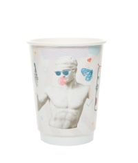 Стакан бумажный 2-слойный Глянцевый СЕЛФИ d=90 350 мл