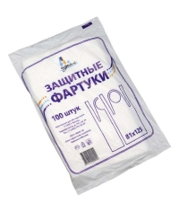 Фартук ПНД одноразовый Идеал Голубой 81×125 см