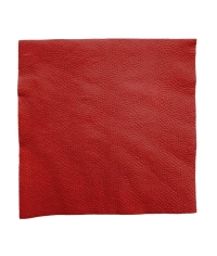 Салфетки бумажные Красные 24×24 см 400 шт.