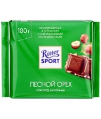 Шоколад Ritter Sport Молочный Лесной Орех 100 г