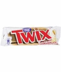 Батончик шоколадный Twix White 55 г