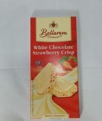 Шоколад BELLAROM UTZ White Strawberry Crisp 200 г