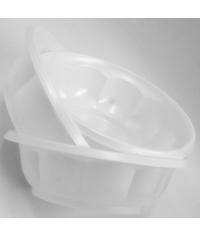 Тарелка суповая PS Ромашка d=115 мм Белая 250 мл