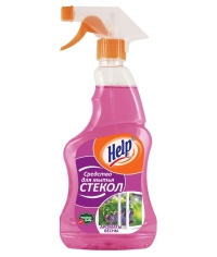 Средство для очистки cтекол Help Аромат Весны 500 мл спрей