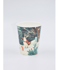 Стакан Cupmaker ЗИМНИЙ ЛЕС d=80 250 мл Стакан Cupmaker ЗИМНИЙ ЛЕС d=80 250 мл