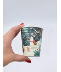 Стакан Cupmaker ЗИМНИЙ ЛЕС d=80 250 мл Стакан Cupmaker ЗИМНИЙ ЛЕС d=80 250 мл