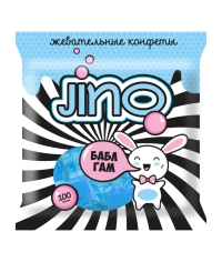 Жевательные конфеты JINO кубик Бабл Гам 100 г