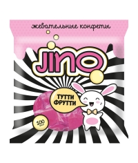 Жевательные конфеты JINO кубик Тутти Фрутти 100 г