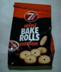 Сухарики 7 Days Bake Rolls Barbeque 80 г