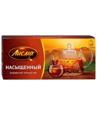 Чай черный Лисма Насыщенный индийский 25 пак. × 1.8 г