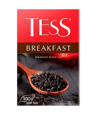 Чай TESS BREAKFAST черный листовой 100 г