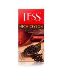 Чай черный TESS High Ceylon 25 пак. × 2 г