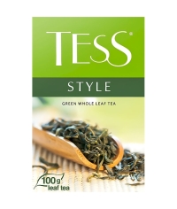 Чай TESS Style зеленый крупнолистовой 100 г