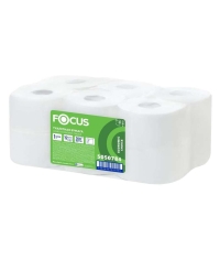 Туалетная бумага 1-слойная Focus Eco Jumbo T2 в рулоне 200 м