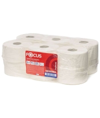 Туалетная бумага 2-слойная Focus Mini Jumbo T2 в рулоне 170 м