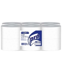 Туалетная бумага 1-слойная PROtissue Lite С231 в рулоне 200 м