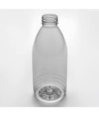 Бутылка ПЭТ прозрачная 1 л горлышко d=38 мм